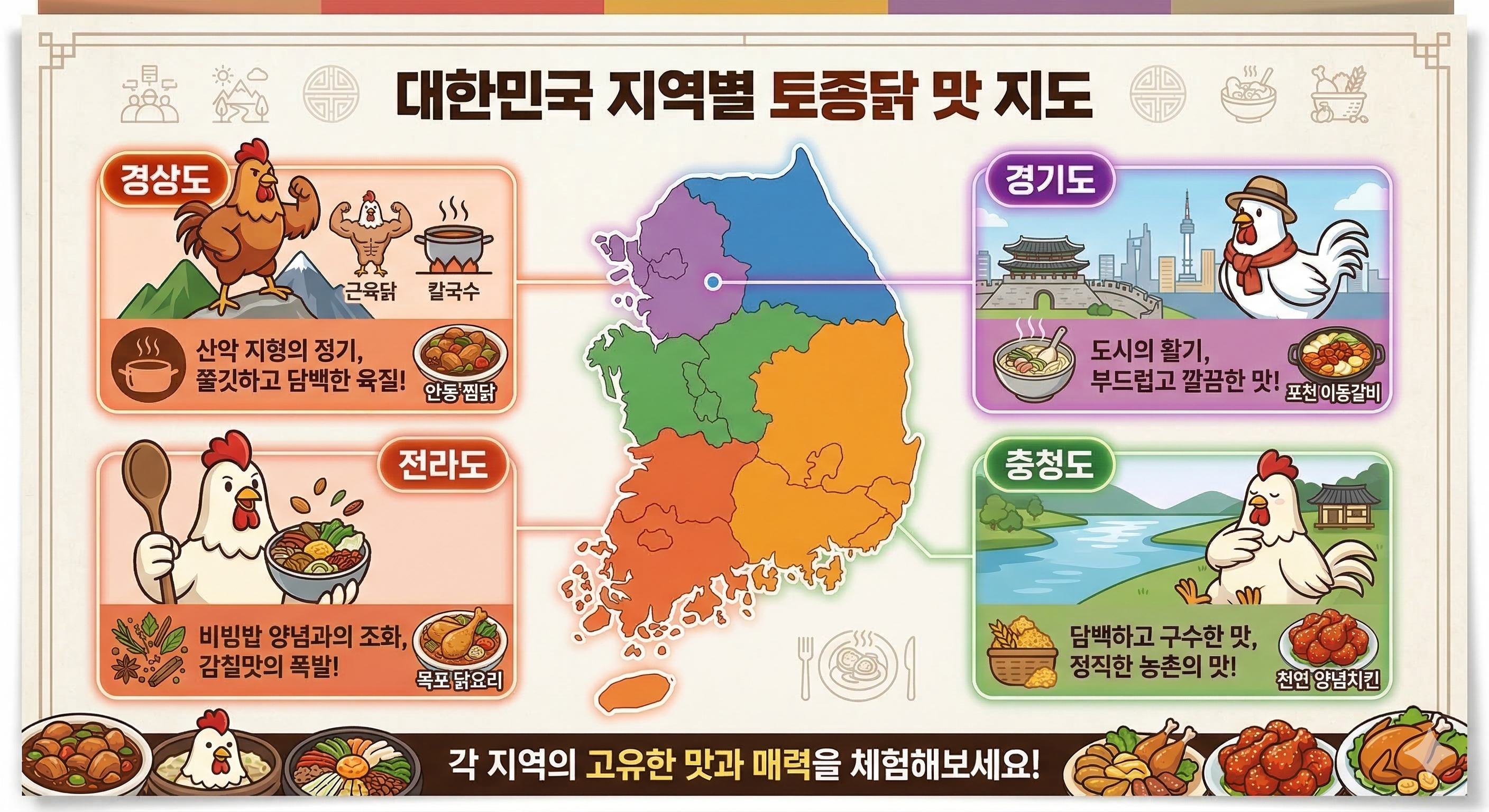 K-치킨벨트, 치킨 종주국의 새로운 관광 전략